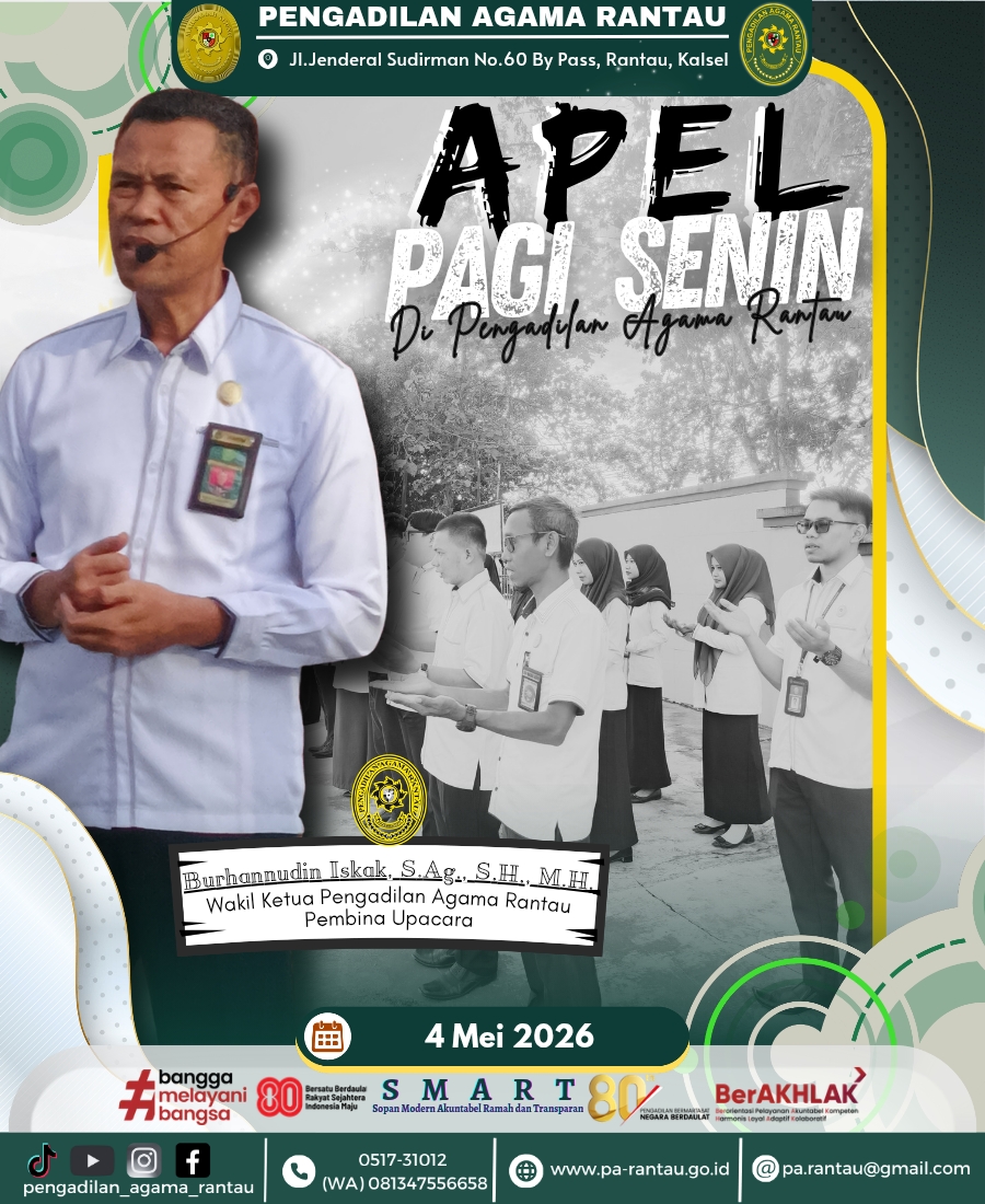 Apel Senin 04 05 2026