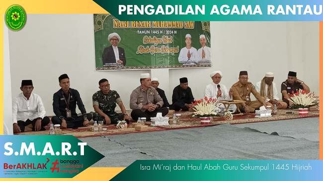 Isra Miraj dan Haul Abah Guru Sekumpul 1445 Hijriah