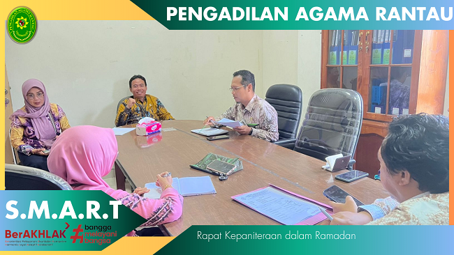 Rapat Kepaniteraan dalam Ramadan