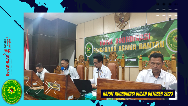 Rapat Koordinasi bulan Oktober 2023