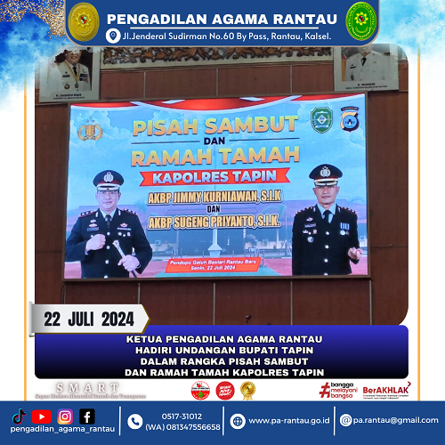 Ramah Tamah KAPOLRES Tapin